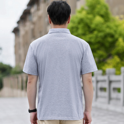 Midlife Red Dad's Top Men's Summer Outfit Lucky Year Father's Outfit Short Sleeve T-Shirt Advertisement Shirt