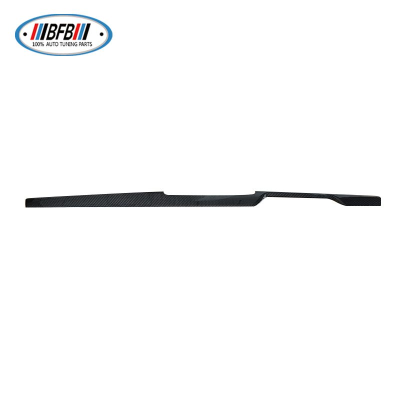 100% Real Carbon Fiber Dashboard Trim - For 2023 Tesla Model X - Glossy Interior Decoration