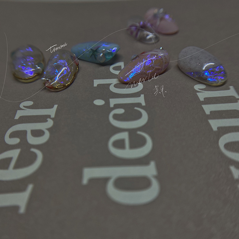 Popular tomoni pegatinas adhesivo semi-transparente de uñas pegatinas de uñas japonesas de color blanco y negro tablero de tela escocesa arco iris de papel de caramelo