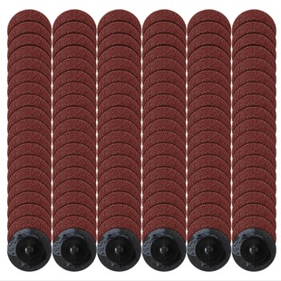 Rotary lock sand dish 2 inch 3 inch torque sand dish air motor polishing plate button wheel sand cloth wheel black diamond grinding plate