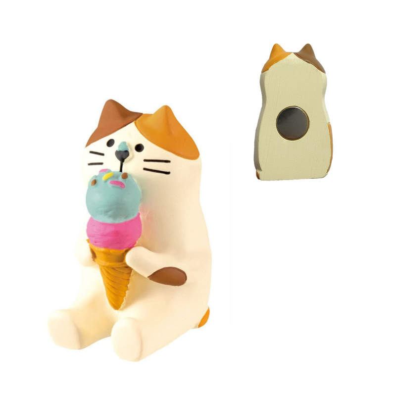 日本猫冷蔵庫マグネット DIY 磁気食品おもちゃ冷蔵庫メッセージステッカー樹脂シミュレーション食品冷蔵庫マグネット強力な吸引|undefined
