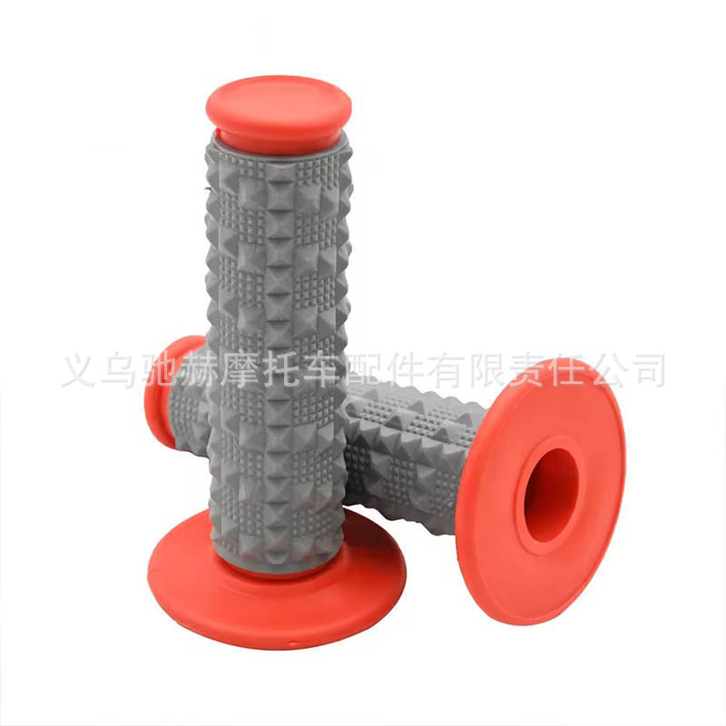 22/24mm Off-Road Motorcycle Modification Parts Silicone Soft Handlebar Grips Handlebar Rubber Grip Cover Handlebar Rubber