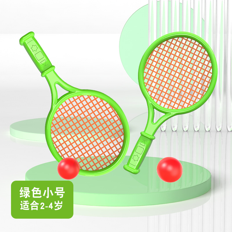 Green, small, tennis