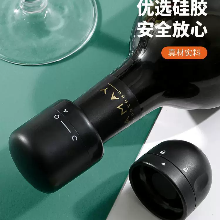 Small creative bottle stopper for home use sealed, detachable bottle cap