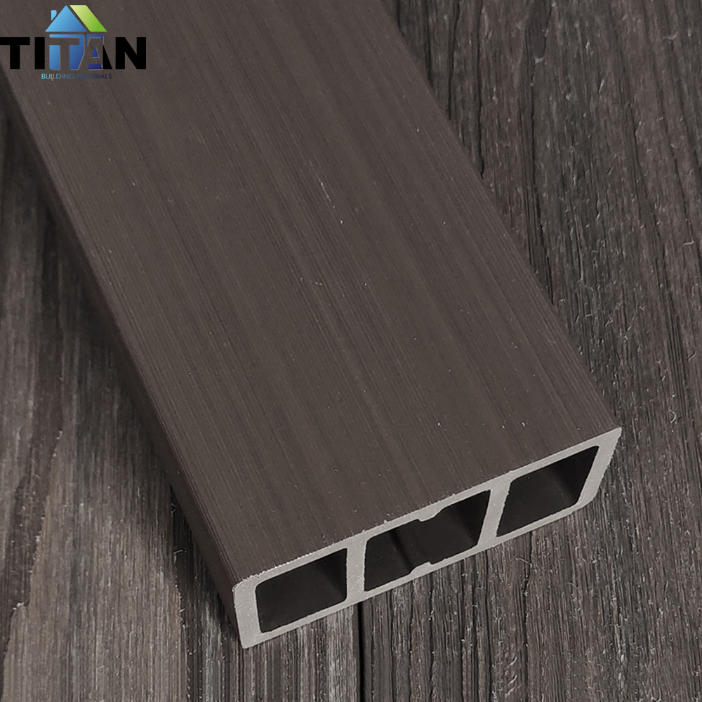 Exportación de PVC de América del Sur Tablero de pared de madera y plástico Material de decoración de techo de madera ecológica 180 High Great Wall