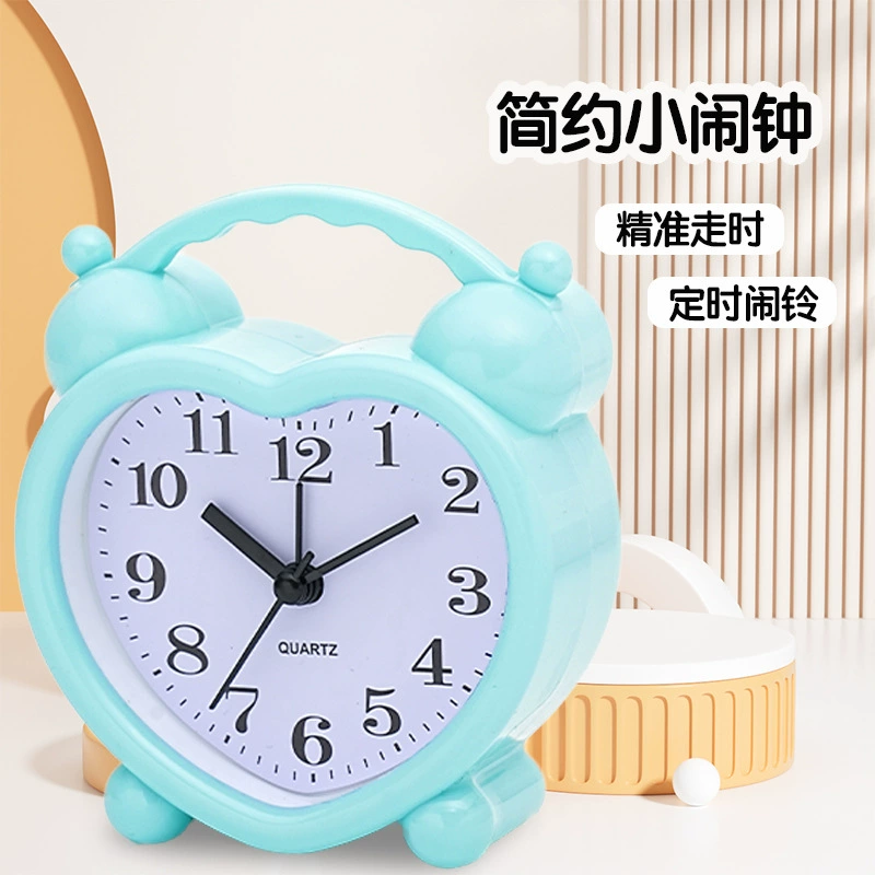 Новый мультфильм простой будильник для студентов новый будильник для детей мальчиков и девочек рабочий стол для учащихся начальной школы оптом
