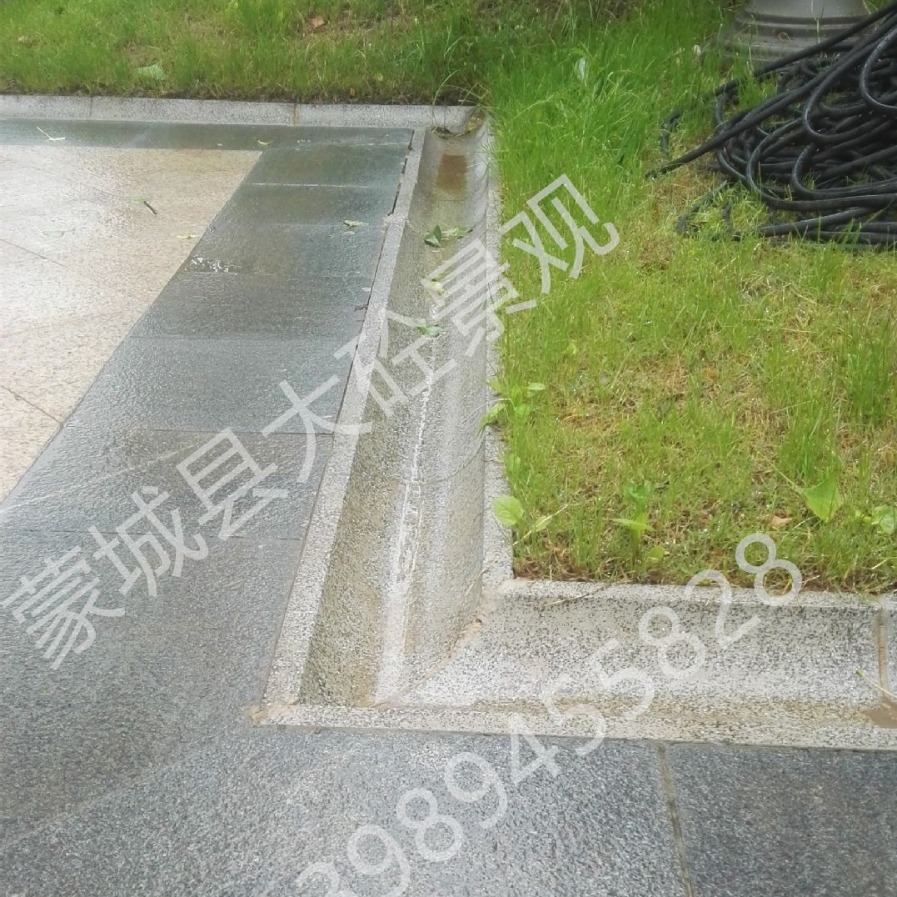 仿芝麻灰成品PC导水槽PC排水沟水泥收水沟源头厂家直销