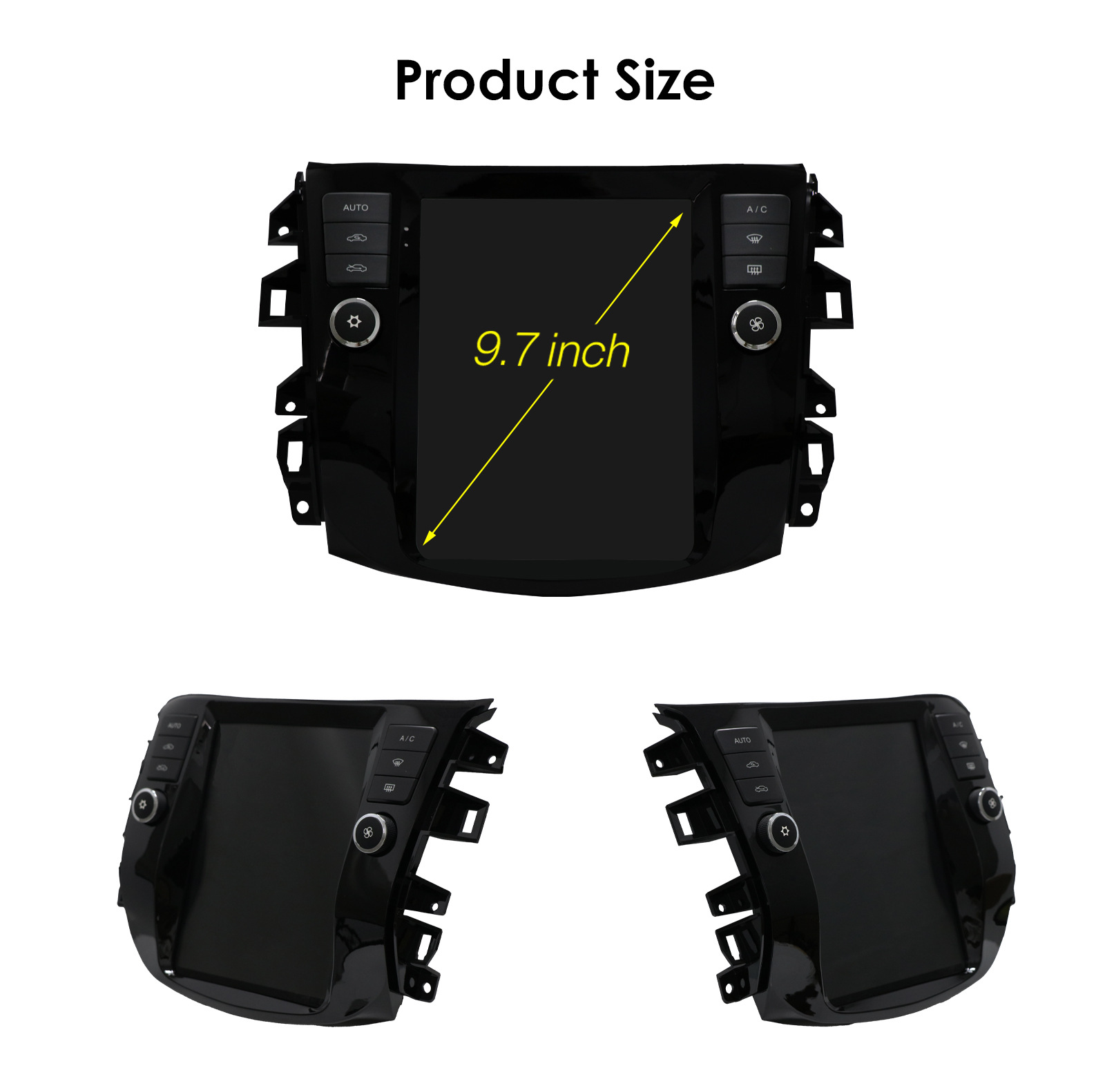 9.7inch Suitable for 16-22 Nissan Navara Android Vertical Screen Car Navigator with Reversing Image All-In-One Machine