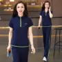 女短袖显瘦宽松夏季长裤