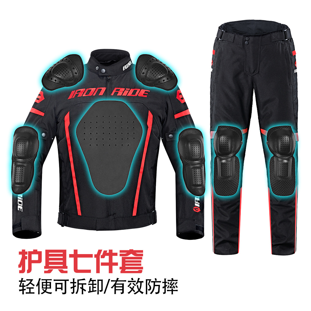 Breathable wear-resistant jersey, road trousers all-season, equipment, fall protection 2
