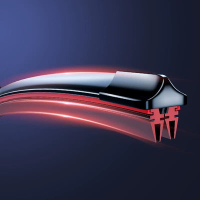 Wiper car boneless wiper mute