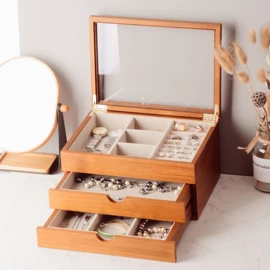 收纳盒;首饰箱;木盒