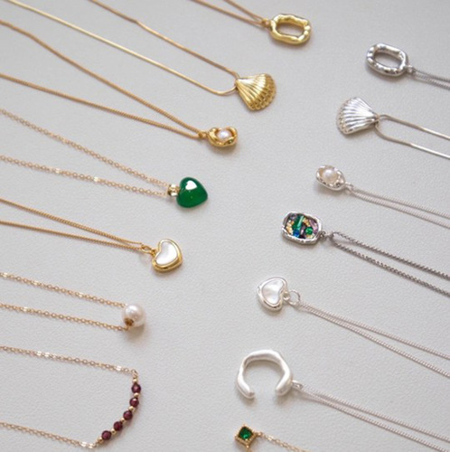 Stall Night Market Jewelry Necklace Women Fashion Design Sense Clavicle Chain Internet Celebrity Live Streaming Accessories Wholesale 