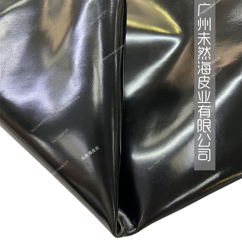 头层牛皮平面油蜡黑牛油皮箱包皮鞋面皮