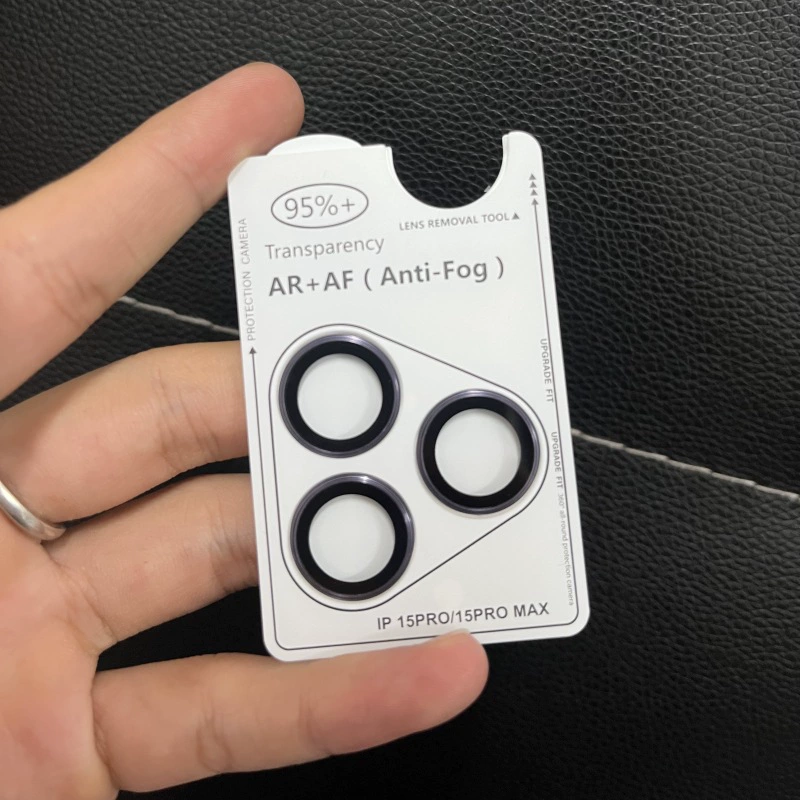 Camera Lens Protector (Apple iPhone 17/16/15 series), AR+AF Anti-Fog Film, Multi-Color