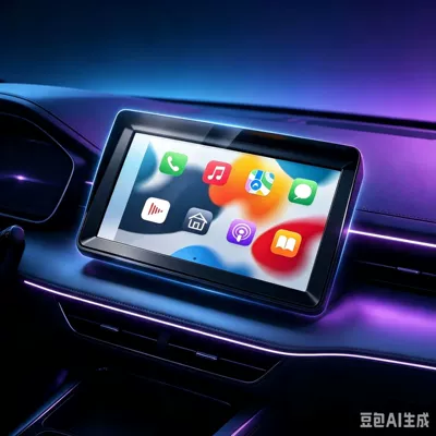 Cross-Border 7inch Car Navigation Portable Wireless Carplay Android Auto Pnd In-Car Navigation Mp5 Player
