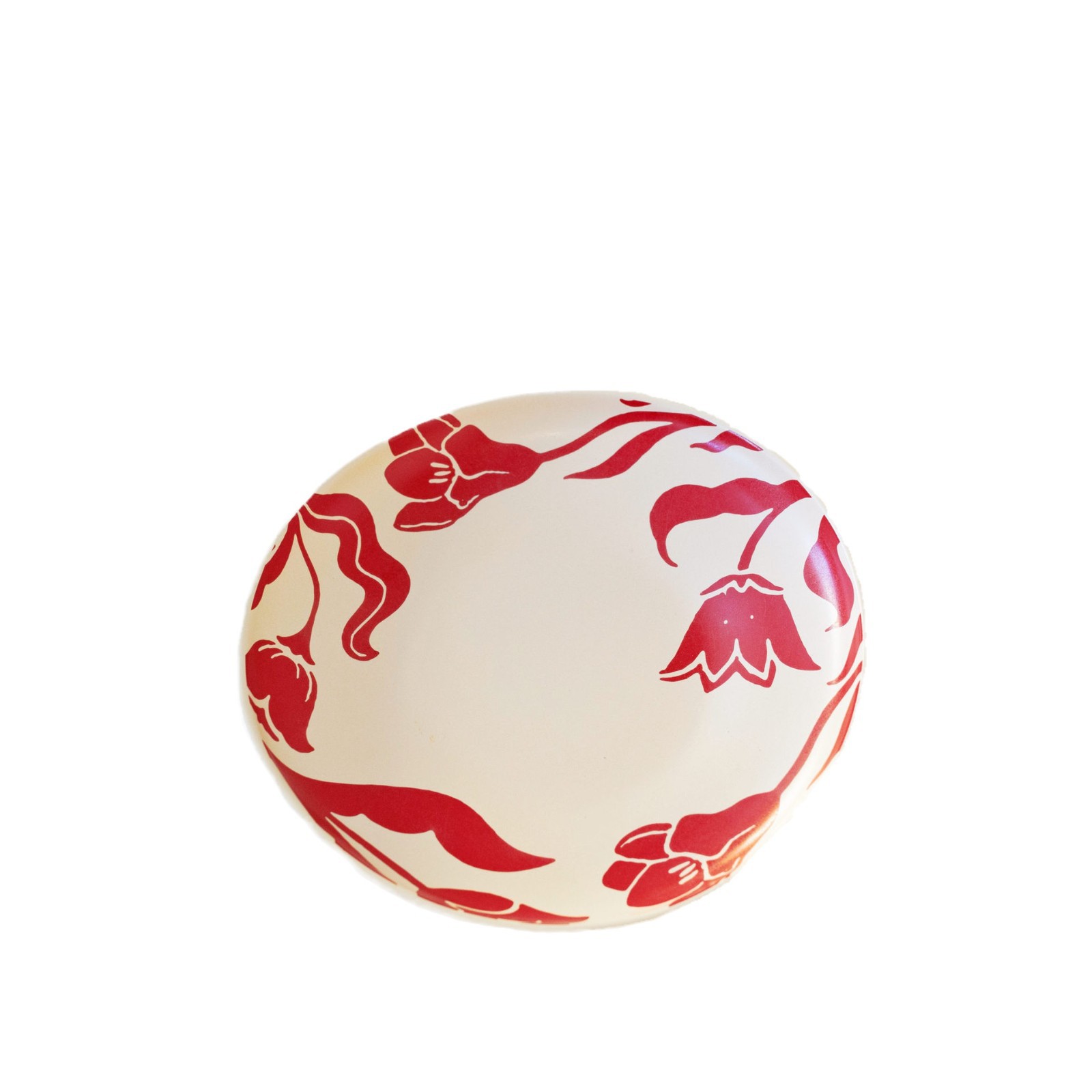 Platos de arroz de estilo medieval, platos de flores en forma de cerámica retro, platos de comidas occidentales simples, platos de sopa domésticos de gran capacidad.