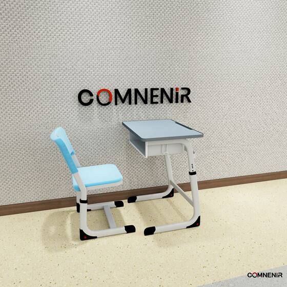 School Senior high school Primary School Students' Desks and Chairs Cram School Training Course Single Thickened Classroom Desk Tutoring Learning Desk