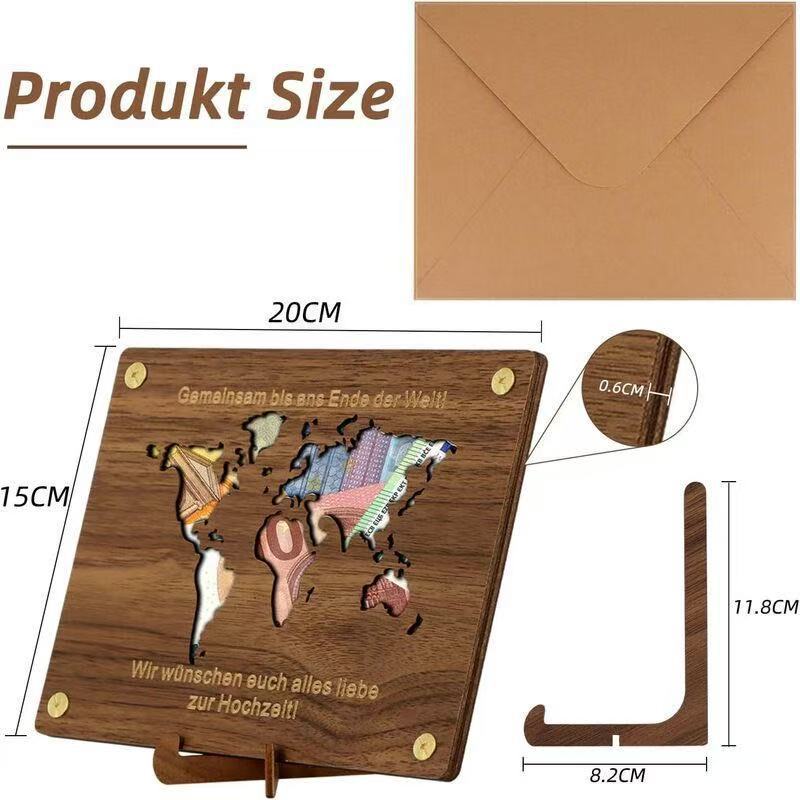 나무 지갑 지도