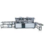 山东新锋全自动plc曲面双色滤清器机 圆柱产品套色印刷一体机