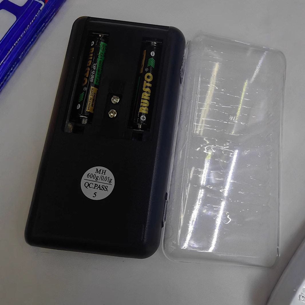 2025 escala de joyería 60g / 0.01g escala de oro 8284 - 034 palma de peso inglés pantalla grande