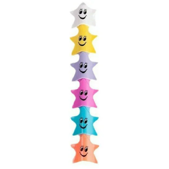 Style 9 consists of 6 small pieces and comes with a cap of solid color highlighter