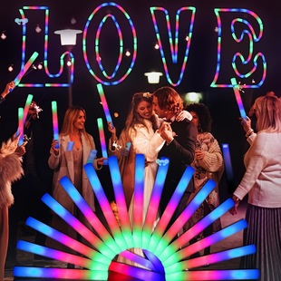 200 Glow Sticks 200/30 Foam Glow Sticks 3 Flashing Modes