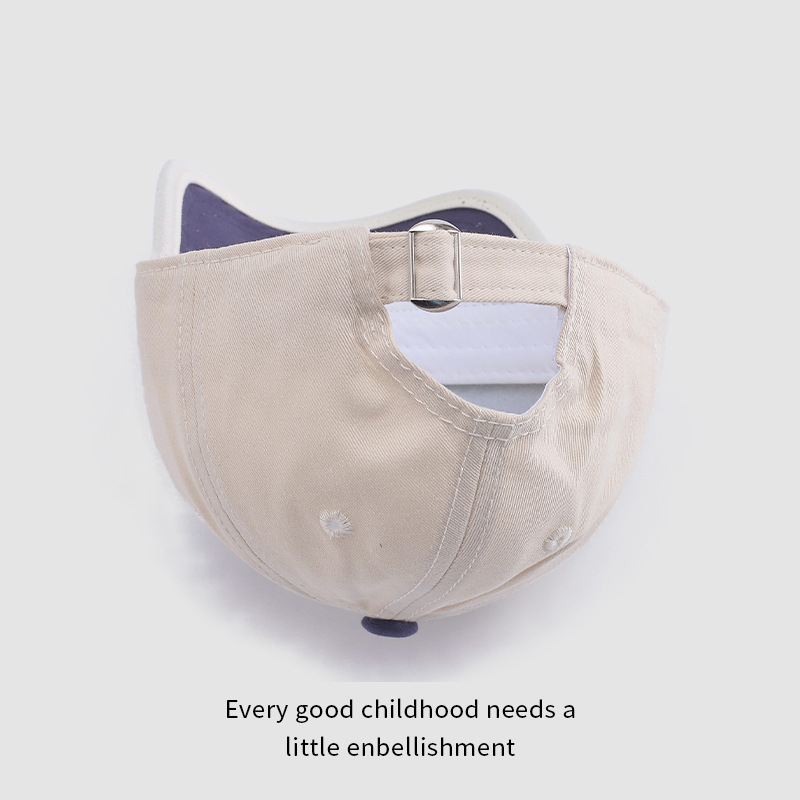 Sombreras de béisbol para niños Sombreras de lengua de pato Primavera y Otoño Sombreras delgadas para niñas Sombreras solares para bebés Sombreras solares para bebés marea de verano