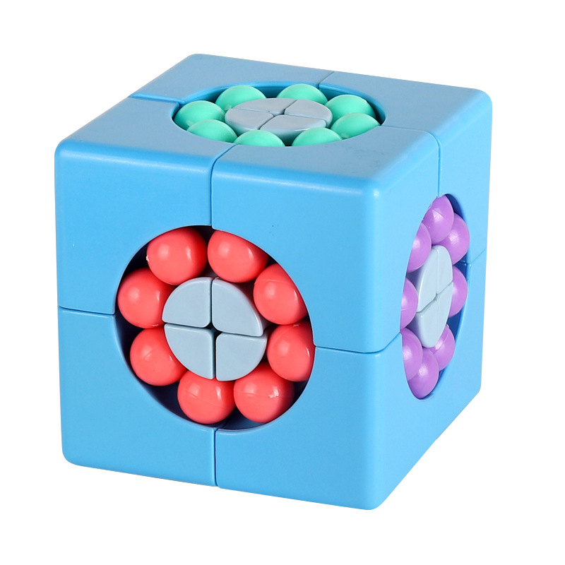 Nuevo Producto Transfronterizo, Cubo Mágico de Segunda Generación, Frijol Mágico, Entrenamiento de Pensamiento Espacial Tridimensional, Cubo de Inteligencia para Dedos, Cubo para Niños, Venta al por Mayor image 7