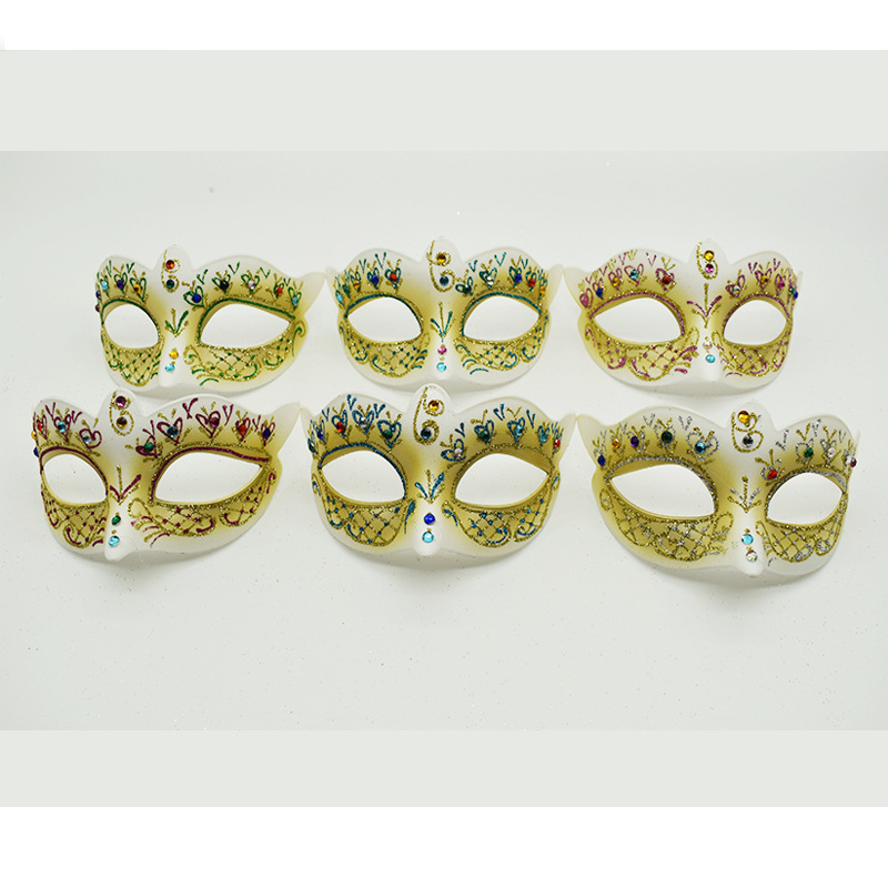 Máscaras Navideñas/jazz, terciopelo/encaje, unisex al por mayor