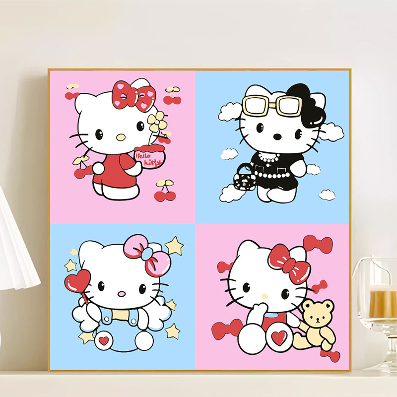 LL024 / 20*20CM(画笔+颜料+绷好内框）