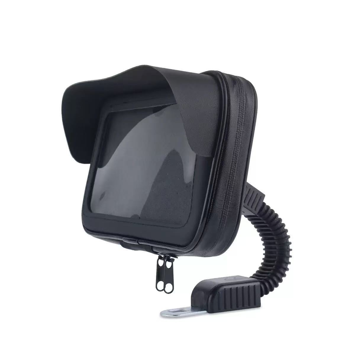 bolsa de teléfono móvil ajustable para amortiguación a prueba de lluvia a prueba de agua para bicicleta bolsa de soporte de teléfono móvil para equipos de ciclismo image 8
