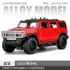 1:32 Meiba Hummer H2-box-red