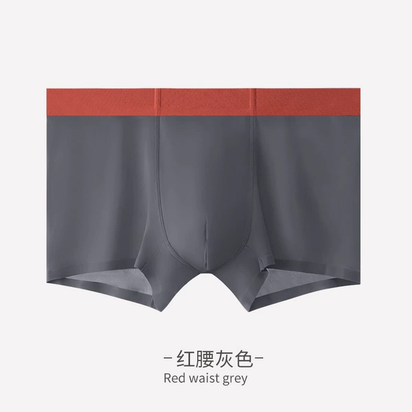 Red waist gray