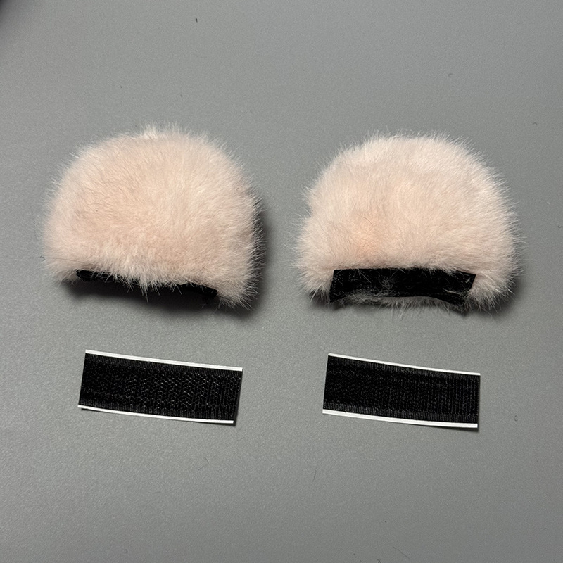 입체적인 곰-핑크