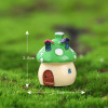 Moss micro -landscape small ornament zakka Mediterranean style Mushroom house castle landscape decoration jewelry