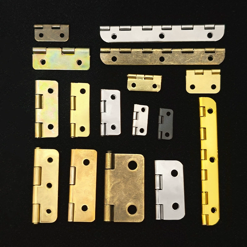 Оптовые миниатюрные петли с закругленными углами для подарочных коробок, складных деревянных коробок, упаковки для ювелирных изделий, мини-фурнитура