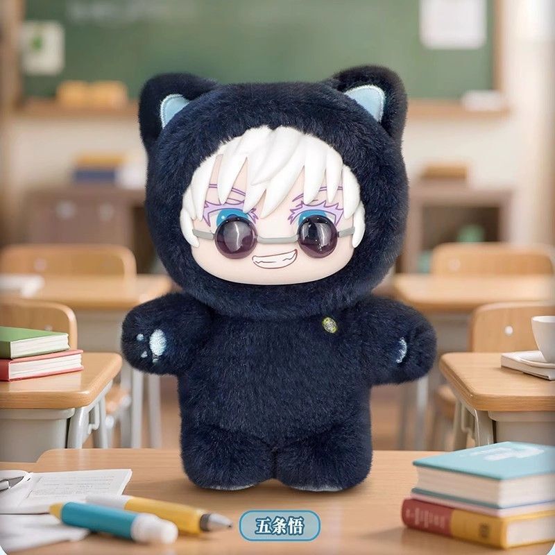 正版 EAKI亿奇咒术回战2第二季猫猫乐园派对盲盒毛绒公仔包包挂件|undefined