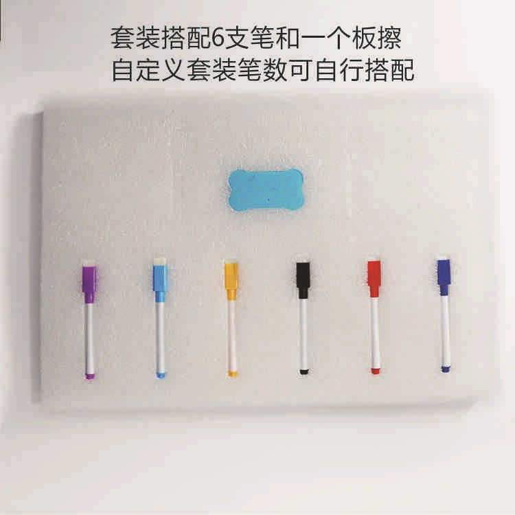 Amazon al por mayor pegatinas de refrigerador magnético calendario tablero blanco magnético pegatinas de pared tablero de aprendizaje pegatinas de refrigerador tablero de mensajes