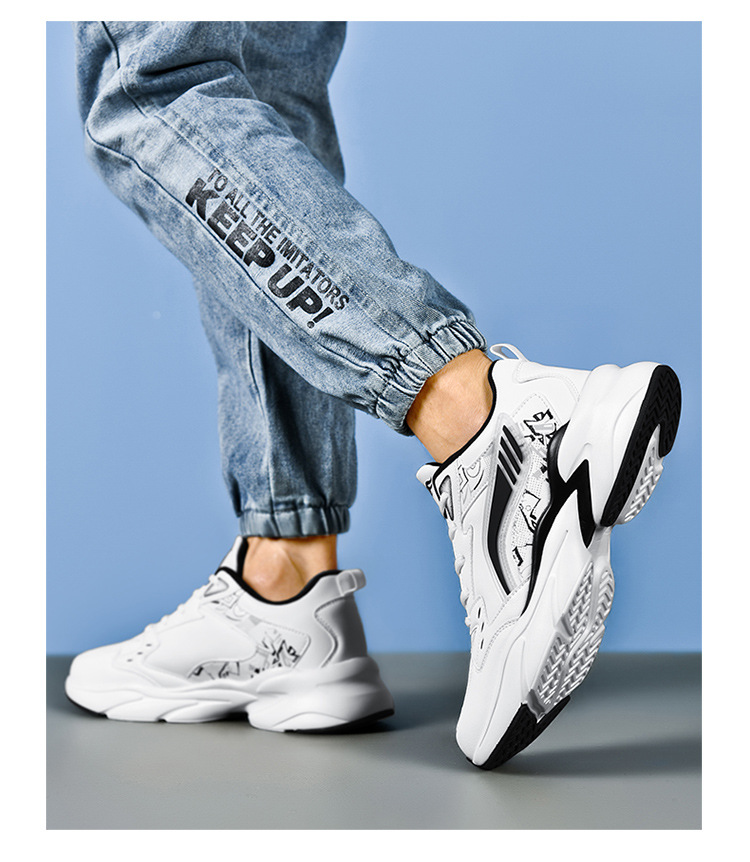 Man Sports Shoes Sneakers Canvas Rubber Sole Cushioned Lightweight Footwear_voghion.com