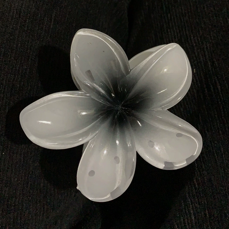 Цветочная заколка для волос (краб/акула), 8 см, аксессуар для волос в европейском стиле
