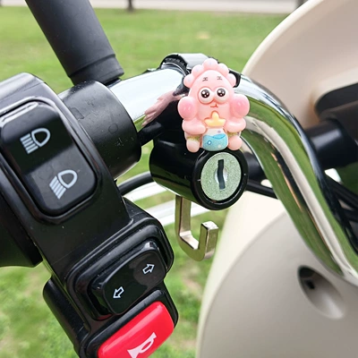 Multifunctional Anti-Theft Lock Hook — Helmet lock - helmet-lock-baby-bottle-star