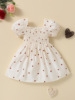 Summer children's cute dress for princess, children's clothing, flowered