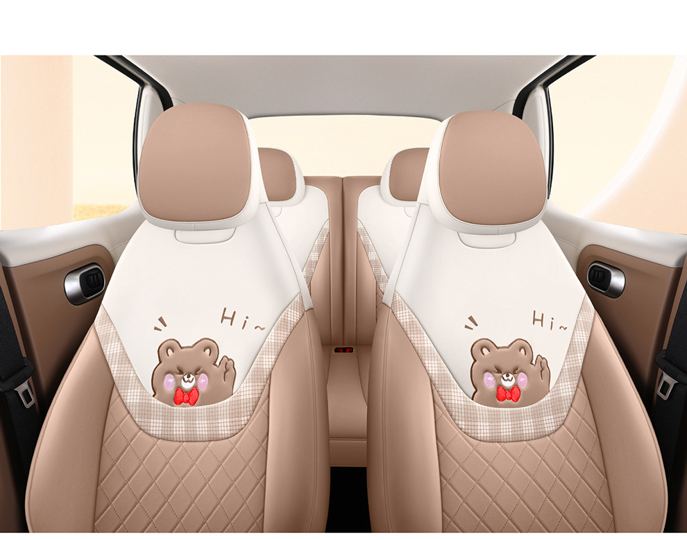 26 Models of Wuling Hongguang Miniev Car Seat Cushion Covers, Specialized for All Seasons, Hongguang Mini Fifth-Generation Four-Door Version Seat Covers