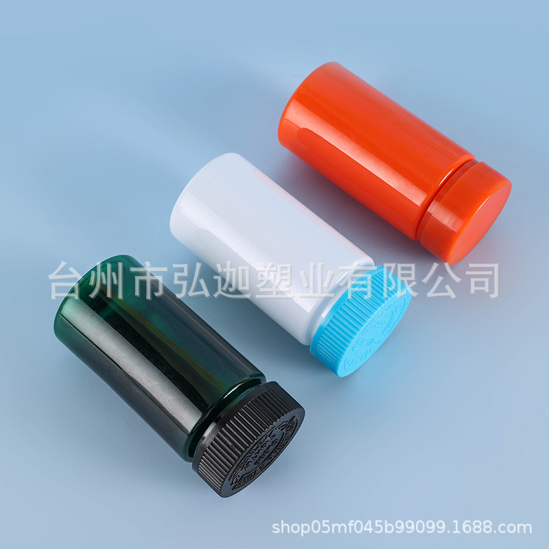 Botella de plástico blanco leche botella de PE Qianlin botella de calcio botella vacía botella de taurina botella de productos de salud al por mayor