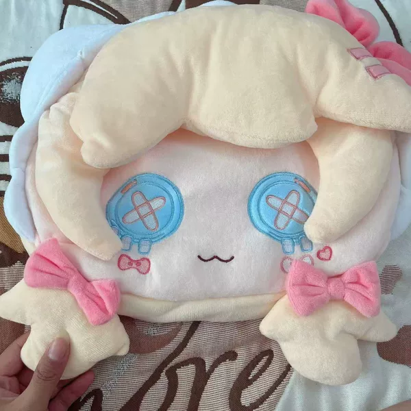 Three Personality Plush Gardener Shoulders Big Cute Backpack Heart Beautiful Face Girl Fifth Sweet Beautiful Girl Gull Cartoon
