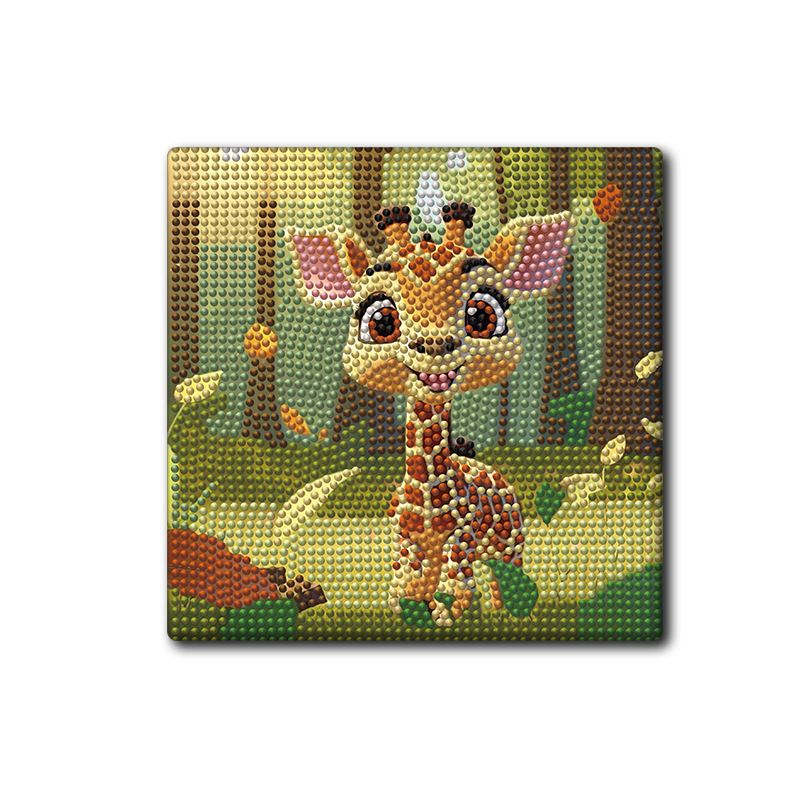 Dibujo adhesivo de diamantes de dibujos animados con marco de fotos Diamante de punto hecho a mano para niños fabricante de pintura de diamantes de bricolaje Kulomic Mario