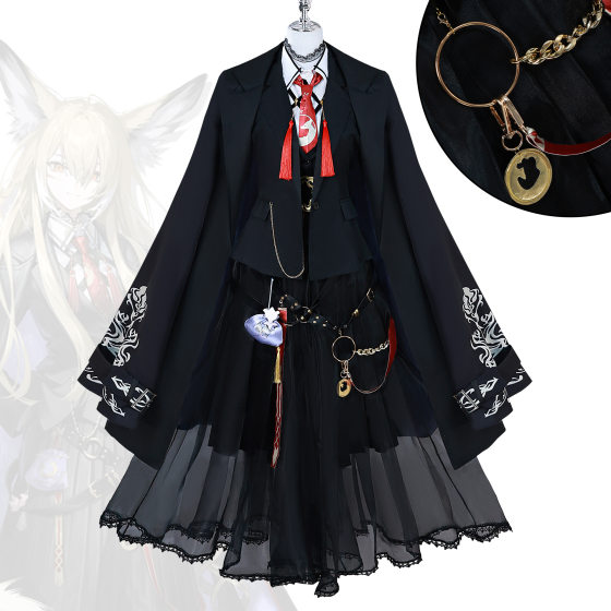 North water trade honeysuckle cos suit tomorrow ark honeysuckle cosplay secondary game play suit full set of women