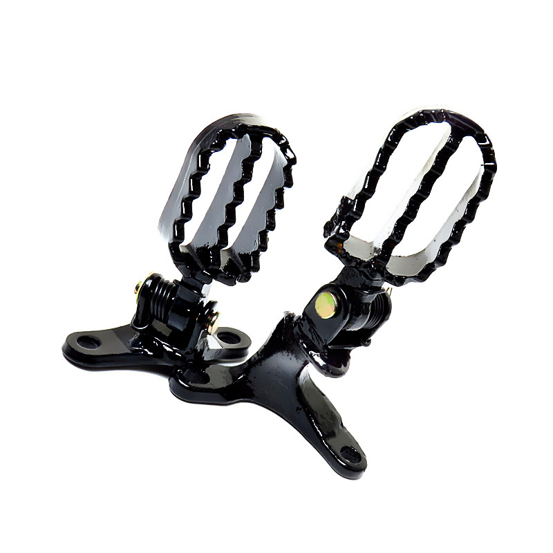 Longding Off-Road Motorcycle Cqr Accessories Aluminum Alloy Front Footrests Foot Pedals Reinforced Passenger Rear Footrests