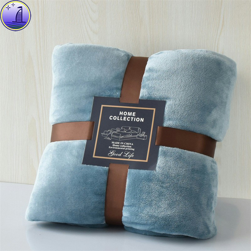 Flannel Throw Blanket Fleece Warm Winter Thermal Blanket Bed